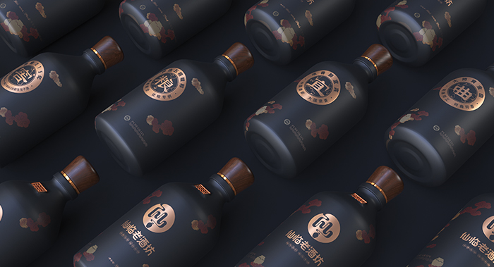 仙臨老酒坊/白酒品牌升級/白酒包裝設計